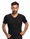 Medima Unterwäsche Tshirt V-Ausschnitt (Kaschmir/Seide) Kurzarm schwarz Herren (Gr. XL-XXL)