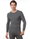 Medima Unterwäsche Langarmshirt Hemd (Angora und Baumwolle) grau Herren (Gr. XL-XXL)