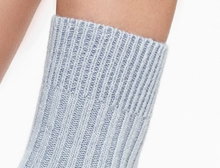 Medima Wollsocke Kuscheldinger ABS blaugrau Damem - 1 Paar