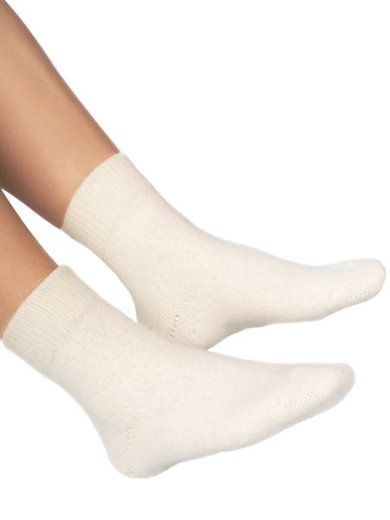 Medima thermal socks (wool) white ladies - 1 pair