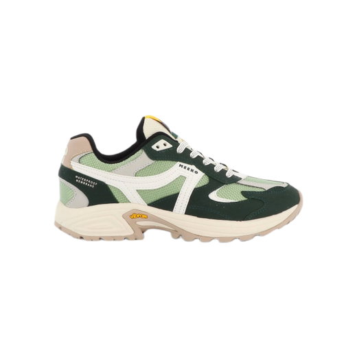 Meeko Sneaker Capra Lychen (wasserdicht) grün/weiss/beige