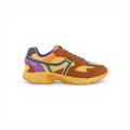 Meeko Sneaker Capra Savannah (wasserdicht) braun/gelb/violett