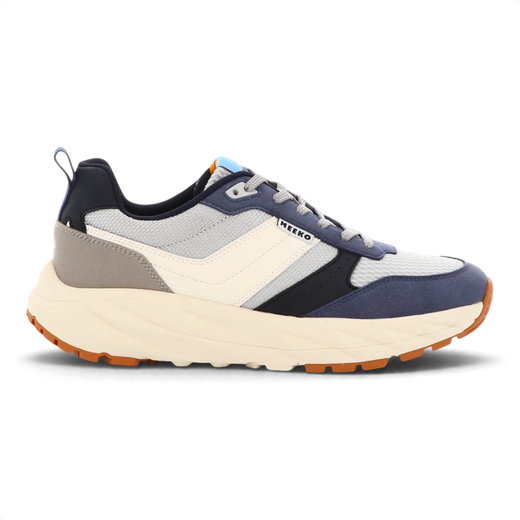 Meeko Sneaker Pongo dunkelblau/beige Herren