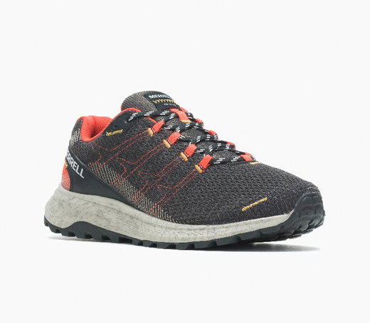 Merrell Trail Running Shoes Fly Strike black/red Men