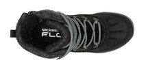 Merrel Winter-Wanderschuhe Siren 4 Thermo Mid Zip WP (Vollnarbenleder, wasserdicht) schwarz Damen