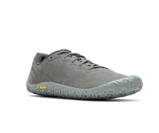 Merrell Minimal-Laufschuhe Vapor Glove 6 Leder grau Herren