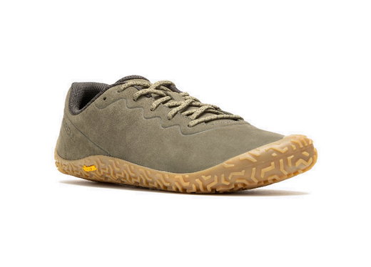 Merrell Minimal-Laufschuhe Vapor Glove 6 Leder olivegrün Herren