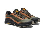 Merrell Trail-Laufschuhe Moab Speed GTX (wasserdicht) khakigrün/orange Herren