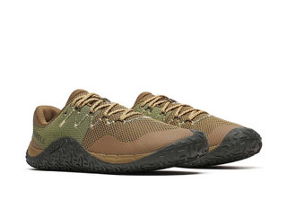 Merrell Minimalne buty biegowe Trail Glove 7 ciemny brąz/khaki męskie