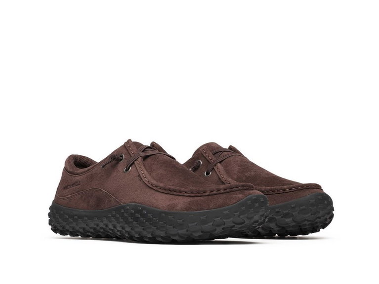 Merrell Minimal-Sneaker Wrapt Bungee (Veloursleder, wasserdicht) coffeebraun Herren