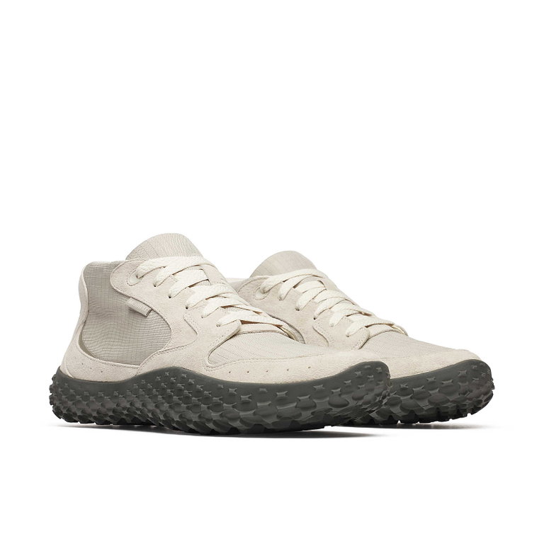 Merrell Minimalne sneakersy Wrapt Mid WP (skóra, wodoodporne) jasnoszare męskie