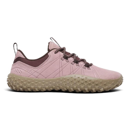 Merrell Minimal-Sneaker Wrapt (Barfussschuhe, Leder) rose/burgund Damen
