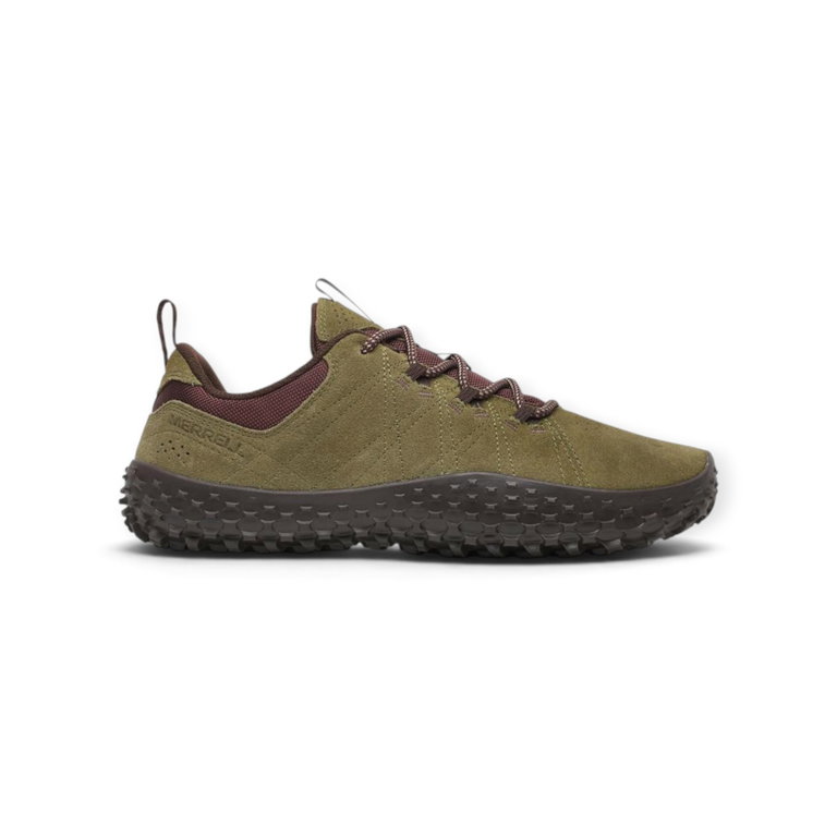 Merrell Minimalne Sneakersy Wrapt (Buty do biegania boso, skóra) 2026 ciemnozielony/plum męskie