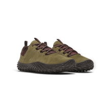 Merrell Minimal Sneakers Wrapt (Barefoot Shoes, Leather) 2026 Dark Green/Plum Men's