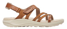 Merrell Sandale Harbor Backstrap (Vollnarbenleder) braun/beige Damen