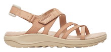 Merrell Sandale Harbor Backstrap (Vollnarbenleder) hellbraun/beige Damen