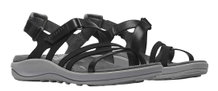 Merrell Sandale Harbor Backstrap (Vollnarbenleder) schwarz Damen