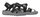 Merrell Sandale Harbor Backstrap (Vollnarbenleder) schwarz Damen