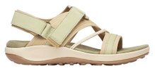 Merrell Sandale Terran 4 Backstrap (Vollnarbenleder, Klettverschluss) beige Damen
