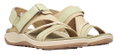 Merrell Sandale Terran 4 Backstrap (Vollnarbenleder, Klettverschluss) beige Damen