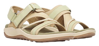 Merrell Sandal Terran 4 Backstrap (Full-grain leather, Velcro fastening) beige ladies