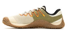 Merrell Minimal-Laufschuhe Trail Glove 7 oysterweiss/grün Herren