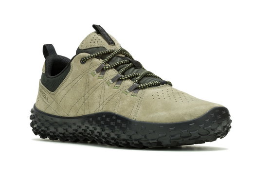 Merrell Minimal-Laufschuhe Wrapt olivegrün/schwarz Herren