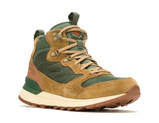 Merrell Sneaker Alpine 83 SNKR Recraft Mid WP (waterproof, suede/mesh) durumbraun/multicoloured men's