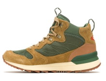 Merrell Sneaker Alpine 83 SNKR Recraft Mid WP (wasserdicht, Wildleder/Mesh) durumbraun/bunt Herren