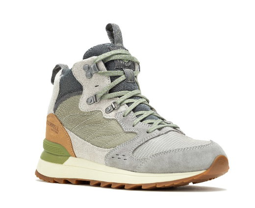 Merrell Sneaker Alpine 83 SNKR Recraft Mid WP (waterproof, suede/mesh) charcoal grey men's