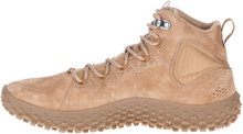 Merrell Sneaker Wrapt Mid WP (Minimal-Laufschuhe, Leder, wasserdicht) tobaccobraun Herren