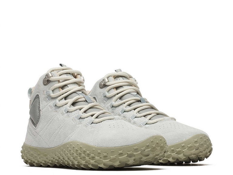 Merrell Sneaker Wrapt Mid WP (Minimal-Laufschuhe, Leder, wasserdicht) grau Damen