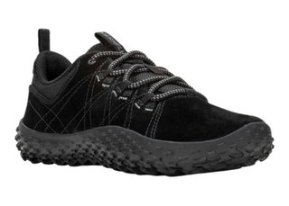 Merrell Sneaker Wrapt Mid WP (Minimal-Laufschuhe, Leder, wasserdicht) schwarz Damen