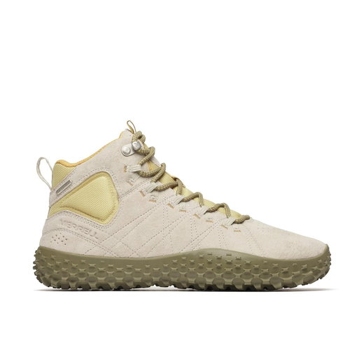 Merrell Sneaker Wrapt Mid WP (Minimal-Laufschuhe, Leder, wasserdicht) basalt grau Herren