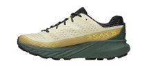 Merrell Trail-Laufschuhe Agility Peak 5 (angenehmer Tragekomfort, Rock Plate) grün/beige Herren