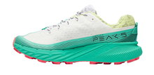 Merrell Trail-Laufschuhe Agility Peak 5 (angenehmer Tragekomfort, Rock Plate) weiss/türkis Herren