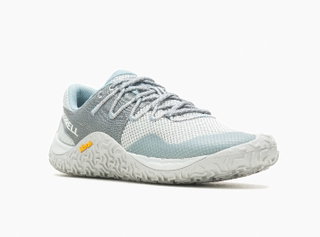Merrell Trail Running Shoes Trail Glove 7 white/grey ladies