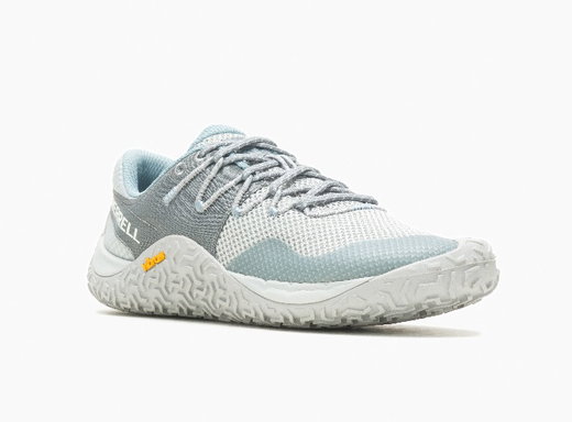 Merrell Trail-Laufschuhe Trail Glove 7 weiss/grau Damen