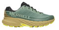Merrell Trail-Laufschuhe Agility Peak 5 GTX (wasserdicht, Rock Plate) tealgrün/beige Herren