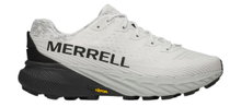 Merrell Trail-Laufschuhe Agility Peak 5 (angenehmer Tragekomfort, Rock Plate) weiss/schwarz Herren
