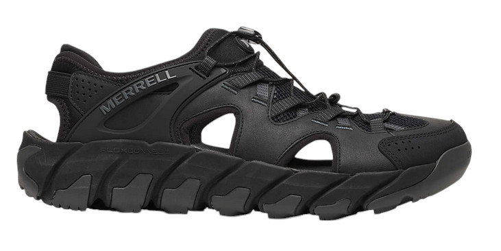 Merrell sandały wędrówkowe Maipo Explorer Sieve (skóra zamszowa) czarne męskie