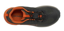 Merrell Wanderschuhe Agility Peak (All-Terrain, Schnellschnürsystem) olive/schwarz/orange Jungen