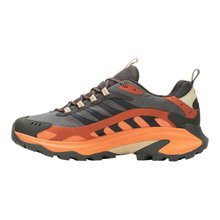 Merrell Wanderschuhe Moab Speed 2 GTX (Trail, wasserdicht) grau/orange Herren