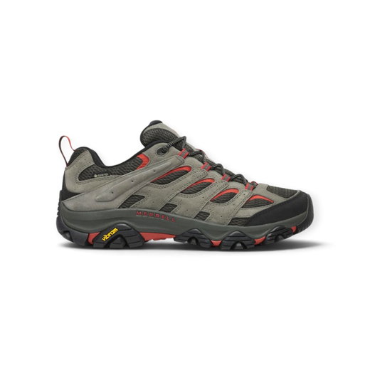 Merrell Wanderschuhe Moab 3 GTX (wasserdicht und atmungsaktiv) grau/schwarz Herren