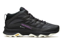 Merrell Wanderschuhe Moab Speed Mid GTX (wasserdicht) schwarz Damen