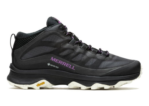 Merrell Buty trekkingowe Moab Speed Mid GTX (wodoodporne) czarne Damskie
