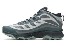 Merrell Wanderschuhe Moab Speed Mid GTX (wasserdicht) granitegrau Herren