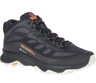 Merrell Buty trekkingowe Moab Speed Mid GTX (wodoodporne) czarne męskie