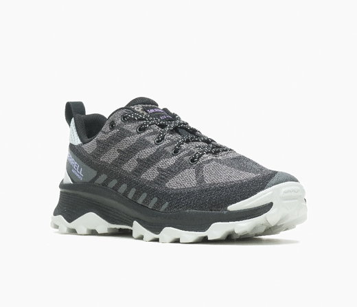 Merrell Wanderschuhe Speed Eco WP (wasserdicht, atmungsaktiv) charcoal/orchidpink Damen