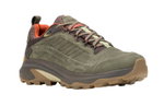 Merrell Wanderschuhe Moab Speed 2 Leather WP (Nubukleder, wasserdicht) olivegrün Herren